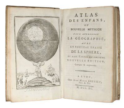 Atlas des Enfans, ou nouvelle Méthode pour apprendre la Geographie, avec un nouveau Traité de la Sphere,...Nouvelle Édition corrigée & augmentée. (photo 2)