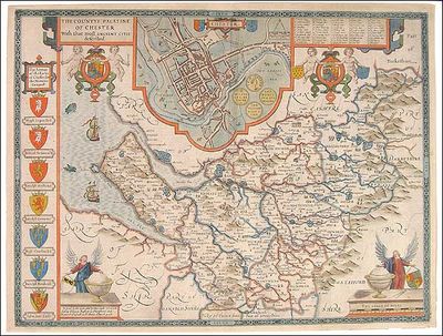 The Countye Palatine of Chester with that most Ancient Citie described.