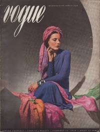 Vogue Magazine, February 15, 1938 Spring Forecast - Fabrics - Beauty