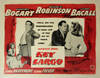 KEY LARGO (1948) Half sheet poster style A