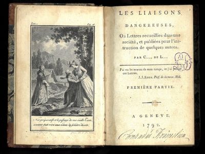 Les liaisons dangereuses, Ou Lettres recueillies…