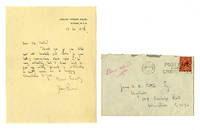 AUTOGRAPH LETTER SIGNED (ALS)