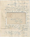 View Image 1 of 3 for 1845 - Letter from a wealthy Missouri landowner to the headmaster of his daughters' boarding school ... Inventory #010025