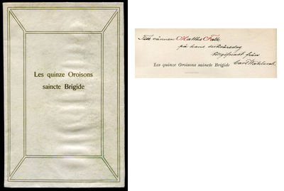 Les quinze oroisons saincte Brigide. De hel.…