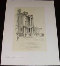image of Fine Original 1922 Print of House # 7 State Street , New York by O. R. Eggers