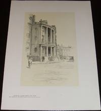 House # 7 State Street, New York by O. R. Eggers Original 1922 Print