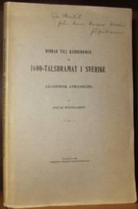 Bidrag till kännedomen om 1600-talsdramat i…