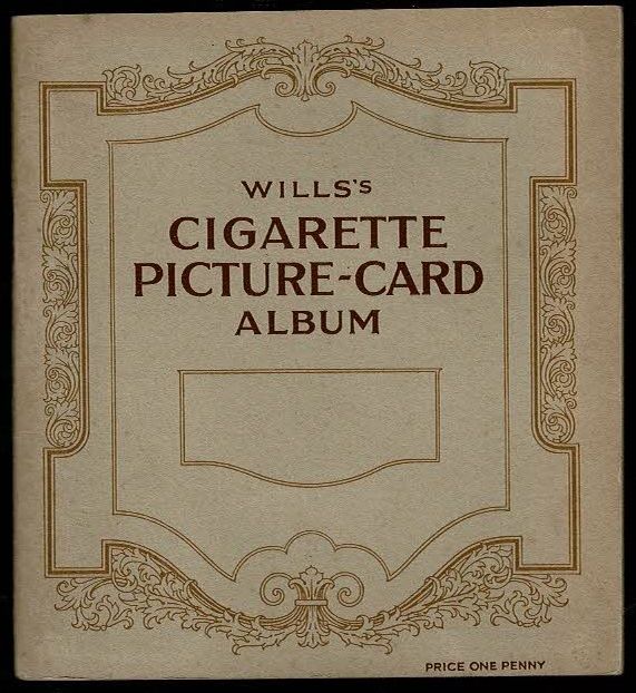 Wills Garden Hints Cigarette Picture-Cards in Album
