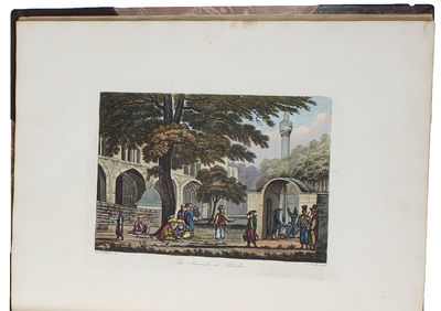 A Selection of Views in Egypt, Palestine, Rhodes, Italy, Minorca, and Gibraltar, from the original Drawings, executed during a Visit to those Places. With a geographical and historical Description to each View, in English and French. - [A SELECTION OF VIEWS ] (photo 3)