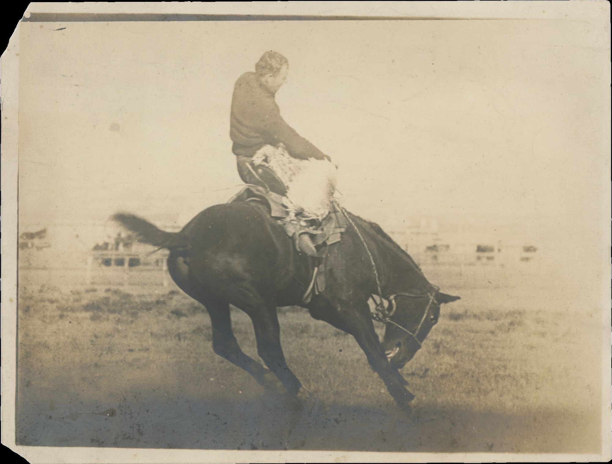 Burt C. Buffum’s Photograph of Guy Holt Riding “St