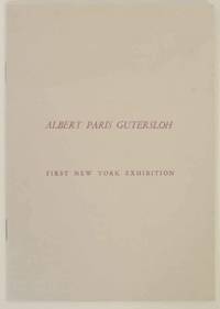 Albert Paris Gutersloh: Watercolors
