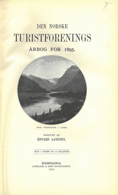 Udgivet af Edvard Aanesen. (To årganger i et…