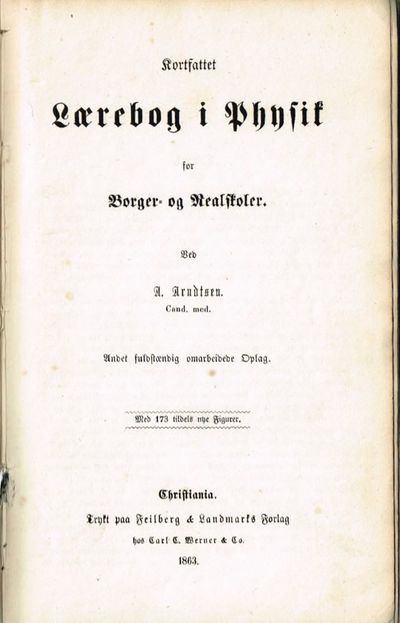 Kortfattet Lærebog i Physik for Borger- og…