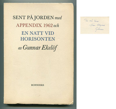 Sent på jorden med appendix 1962 och En natt vid…