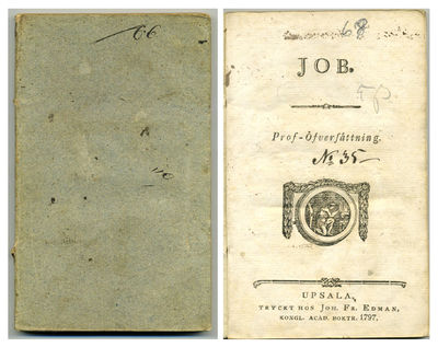 Job. Prof-öfversättning.