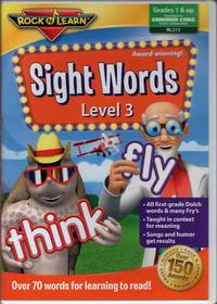 Sight Words Level 3 DVD by Rock 'N Learn: 70+ words includes all Dolch first-grade sight...