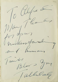 Autograph Note Signed to Alfred Eisenstaedt, n.p., n.d.