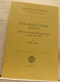 Der Kodex Trier 810/1338. Studien zu einer Eifler…