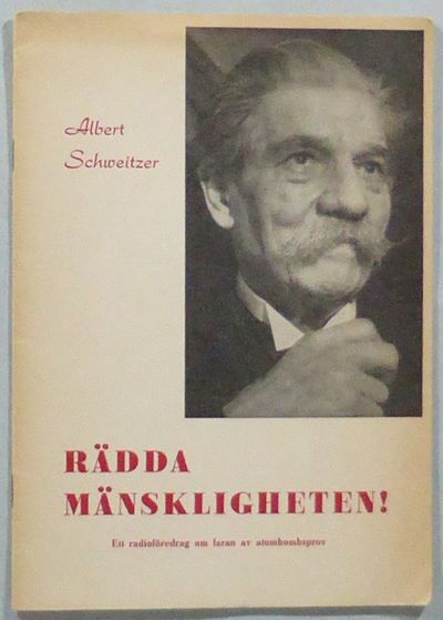 Rädda mänskligheten! Ett radioföredrag om faran…