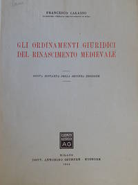 image of Gli Ordinamenti Giuridici Del Rinascimento Medievale