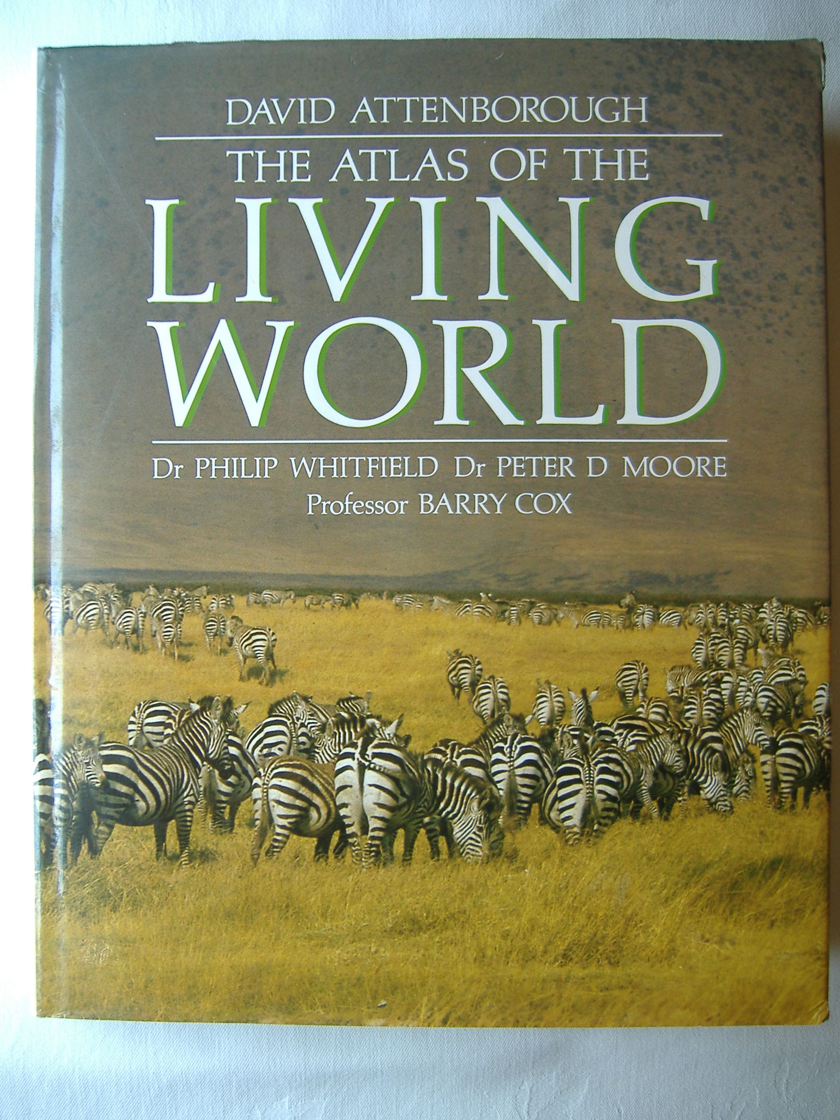 Living World The Atlas Of The By David Attenborough Dr