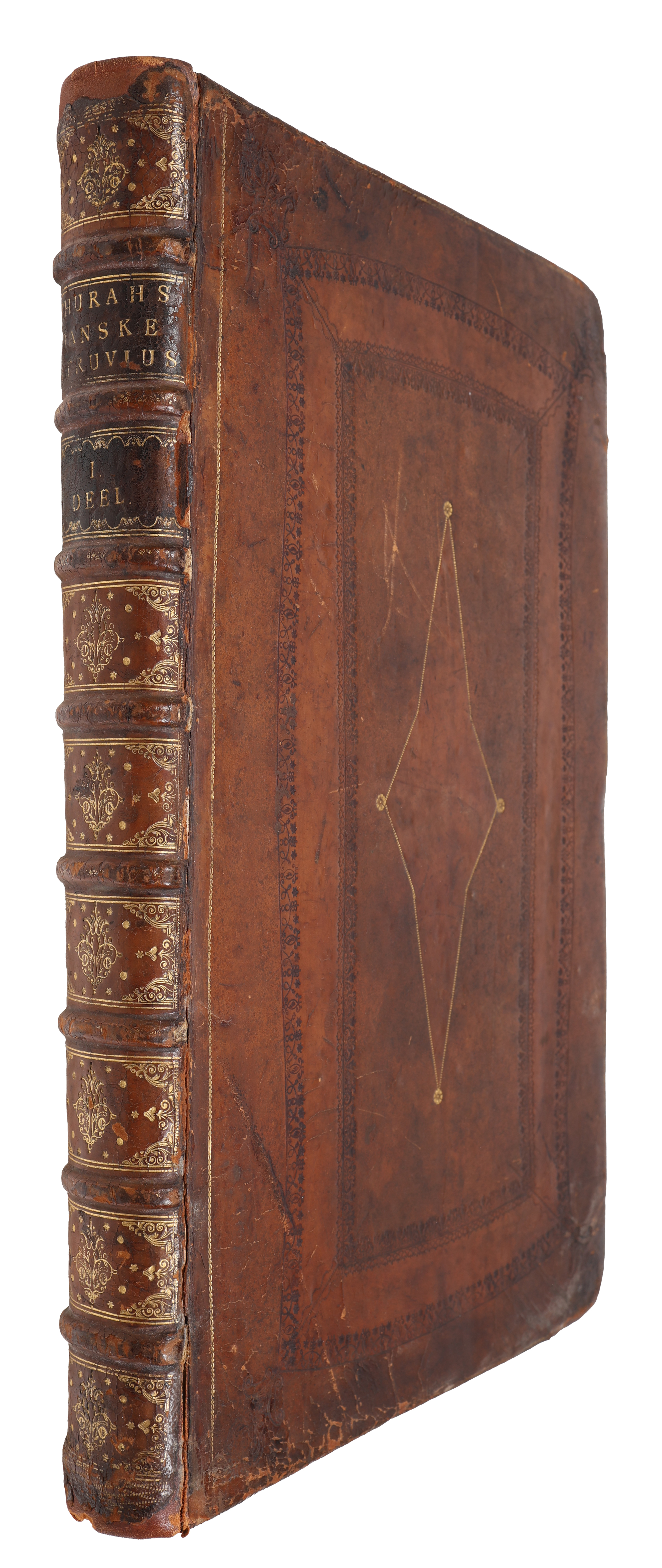 Den Danske Vitruvius [The Danish Vitruvius]. Indeholder Grundtegninger, Opstalter, og Giennemsnitter af de mærkværdigste Bygninger i Kongeriget Dannemark, samt de Kongelige Tydske Provintzer, Tilligemed en kort Beskrivelse over hver Bygning i sær. Dee... - [A MONUMENT OF BAROQUE ARCHITECTURE] (photo 14)