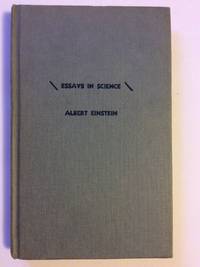 Essays In Science by Einstein, Albert - 1933