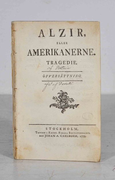 Alzir, eller amerikanerne. Tragedie.…