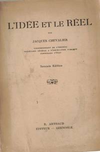 L'id&eacute;e et le r&eacute;el