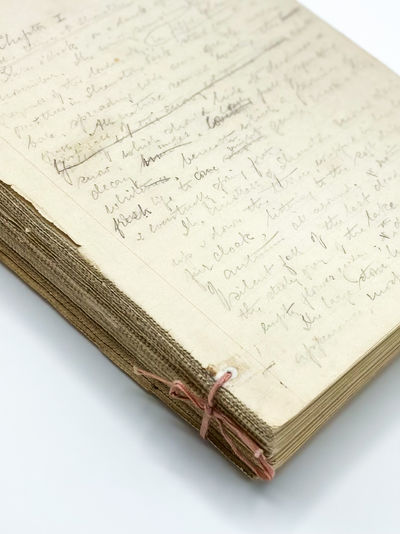 Autograph manuscript of THE MISTRESS OF SHENSTONE