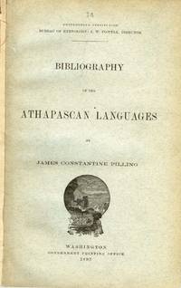 Bibliography of the Athapascan Languages