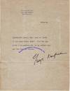 Playwright George Kaufman Queries An Actor