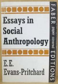 Essays in Social Anthropology.