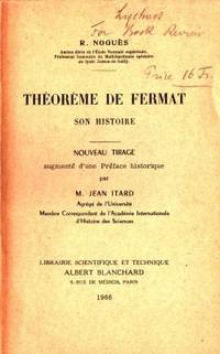 Théorème de fermât. Son histoire.