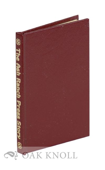 San Diego: Ash Ranch Press, 1987. leather, title gilt-stamped on spine. Miniature Books. miniature b...