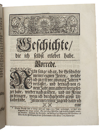 Geschichte, die er selbst erlebet hat. 2 vols. (photo 3)