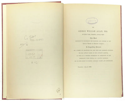 Wanderings of an Artist among the Indians of North America from Canada to Vancouver's Island and Oregon through the Hudson's Bay Company's Territory and back again. (photo 3)