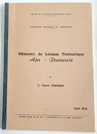 image of Elements de lexique thematique Aja-Francais