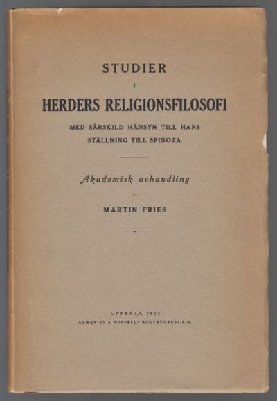 Studier i Herders religionsfilosofi med särskild…