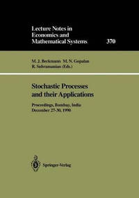 Stochastic Processes and their Applications: Proceedings of the Symposium held in honour of...