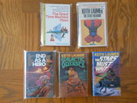 Keith Laumer Five (5) Book Paperback Lot, including:  The Great Time Machine Hoax; The Star...