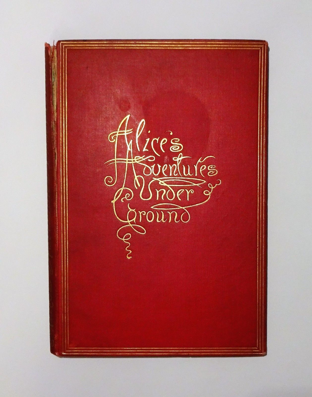 Alices Adventures Under Ground. Illustrated. Unabridged.