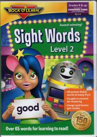 Sight Words Level 2 DVD by Rock 'N Learn: 65+ words includes all primer Dolch words and many...