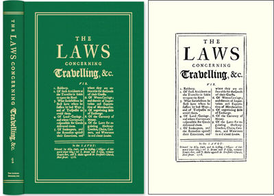 The Laws Concerning Travelling, &c. Viz. 1. Robbery. 2. Such..