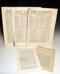 5 Individual  Papers (3 of The Lancet and 2 Off-prints) by Fergusson, (Sir) William, First Baronet (1808-1877)