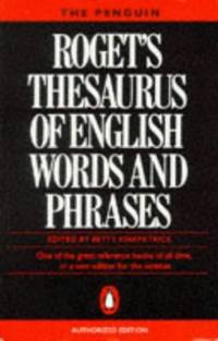 Rogets Thesaurus Of English Words And Phrases New Edition