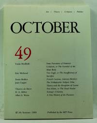 October 49: Art, Theory, Criticism, Politics (Summer 1989) by Allen S D. A.; Weiss - Paperback - 1989 - from Cat's Cradle Books (SKU: 4210051)