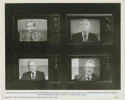 Network (Original photograph from the 1976 film)