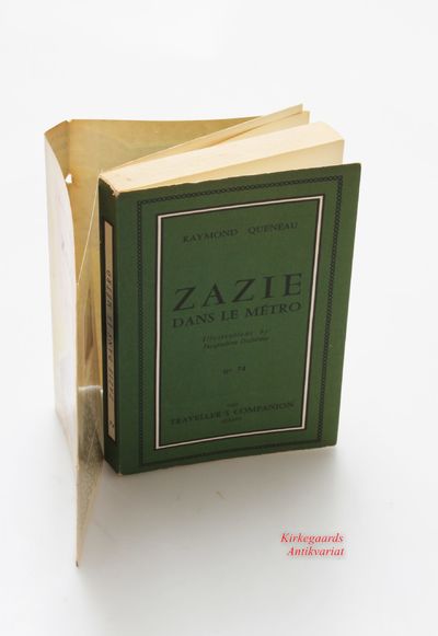 Zazie dans le Métro. Roman. llustrations by Jacqueline Duhème 1st Olympia Press edition. (photo 3)