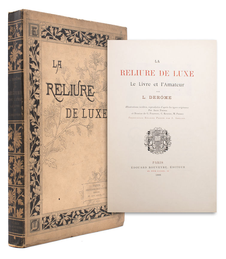 La Reliure De Luxe Le Livre Et L Amateur Illustraions Ina C Dites Reproduction D Apra S Les Types Hellip By L A C Opold Dera Me 7 Of 60 Copies On Imperial Japan Paper Of A Total Edition Of 9